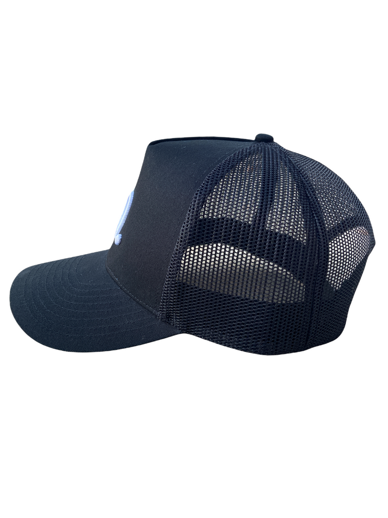 Black RQ. Trucker